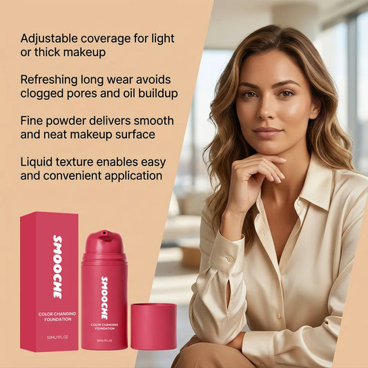Color Changing Foundation for Perfect Skin