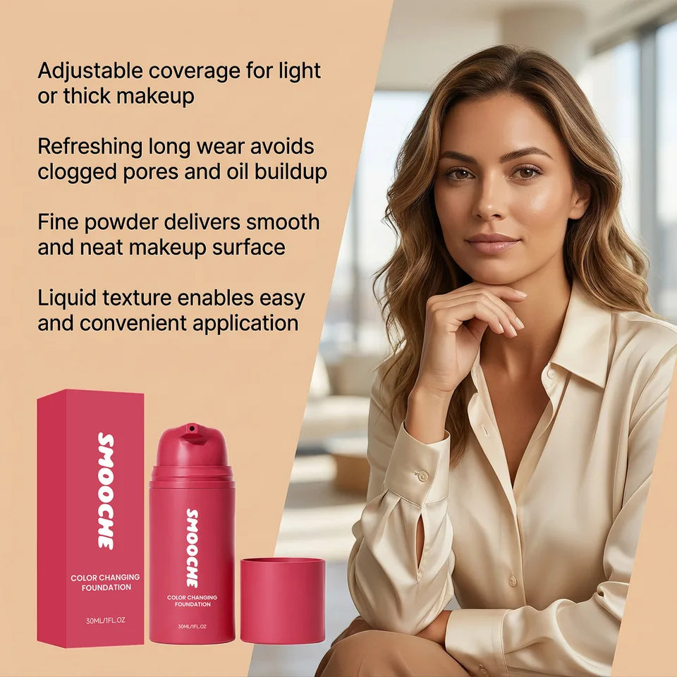 Color Changing Foundation for Perfect Skin