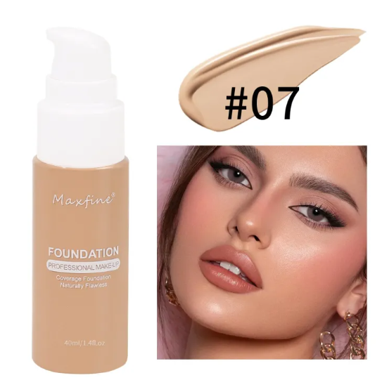 12-Color Liquid Foundation & Concealer
